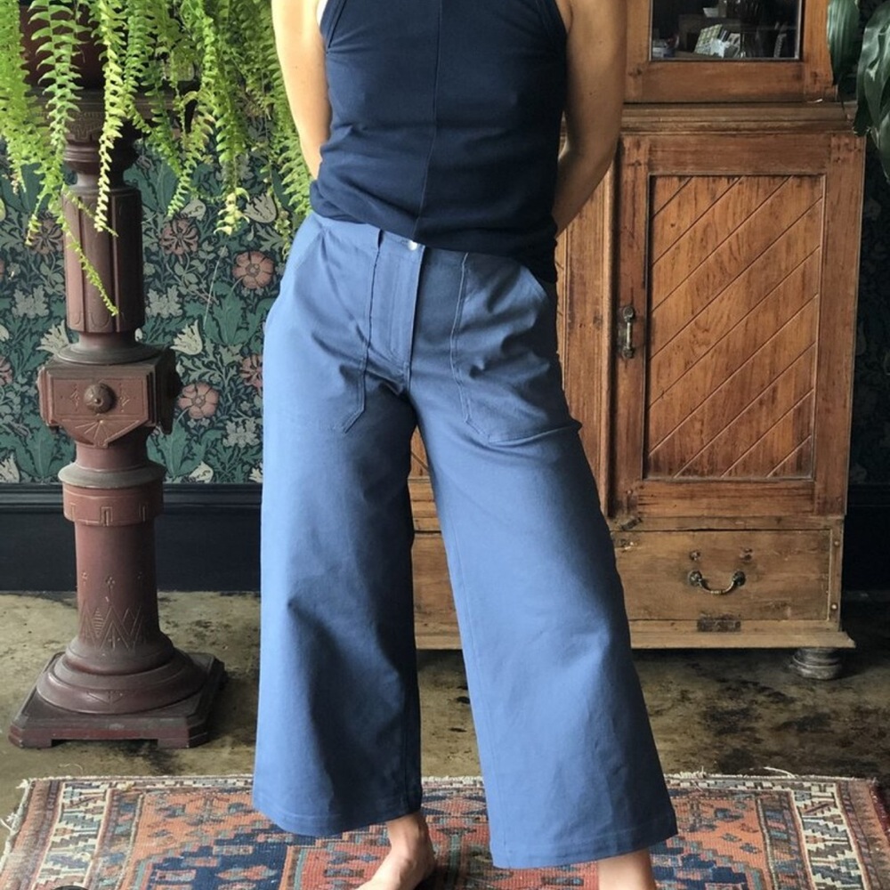 DISCONTINUED Bridge & Burn Gladstone pant- Storm blue
